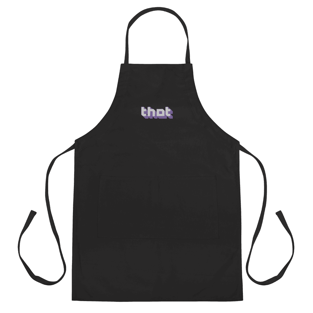 THOT Embroidered Apron | BaeWatchers