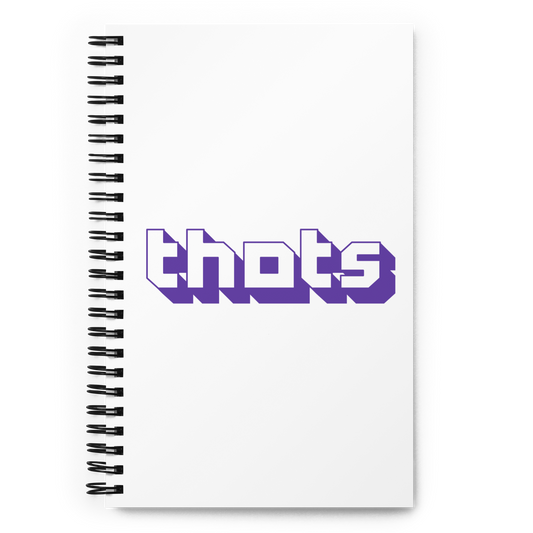 THOTS Spiral notebook