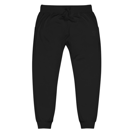 SB Black Unisex fleece sweatpants