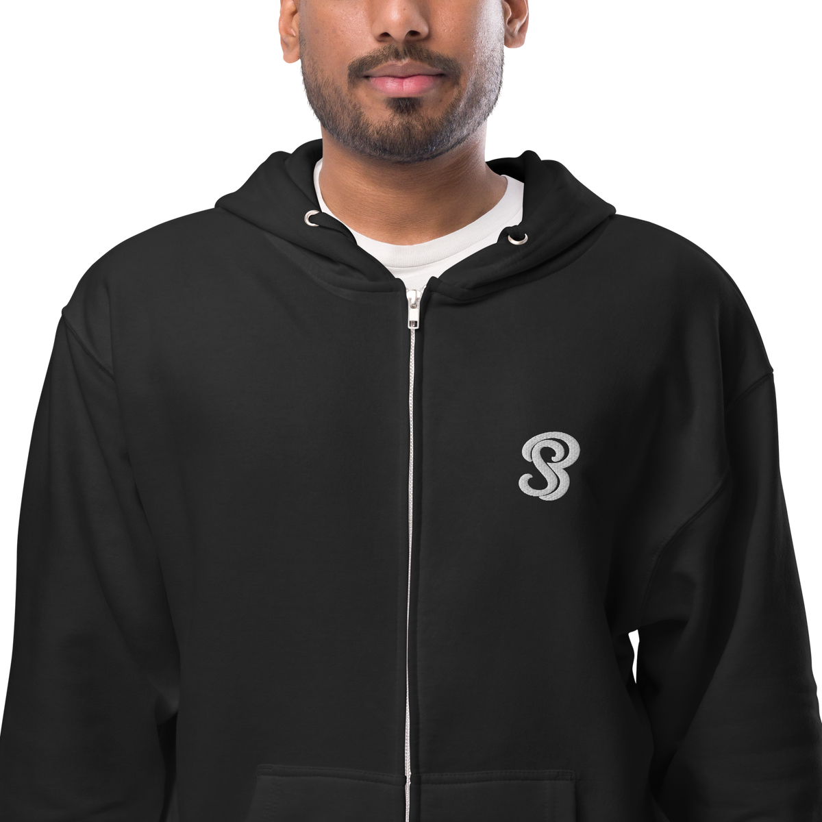 SB Logo Unisex fleece zip up hoodie – BaeWatchers