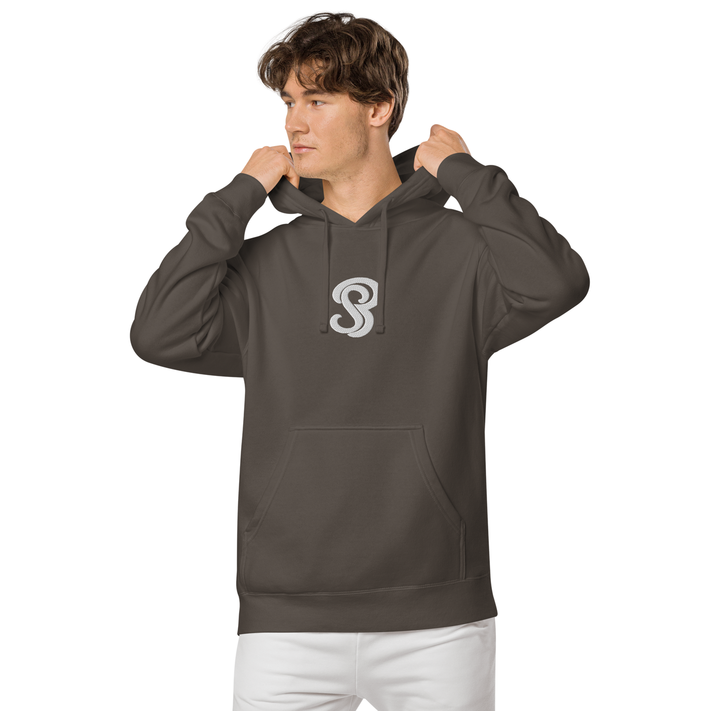 SB© Logo Unisex pigment-dyed hoodie