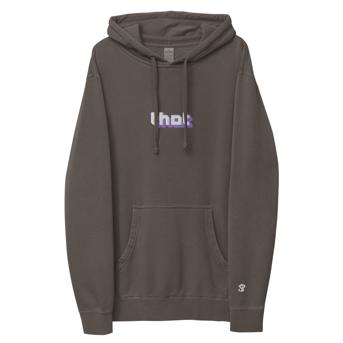 THOT© Unisex pigment-dyed hoodie