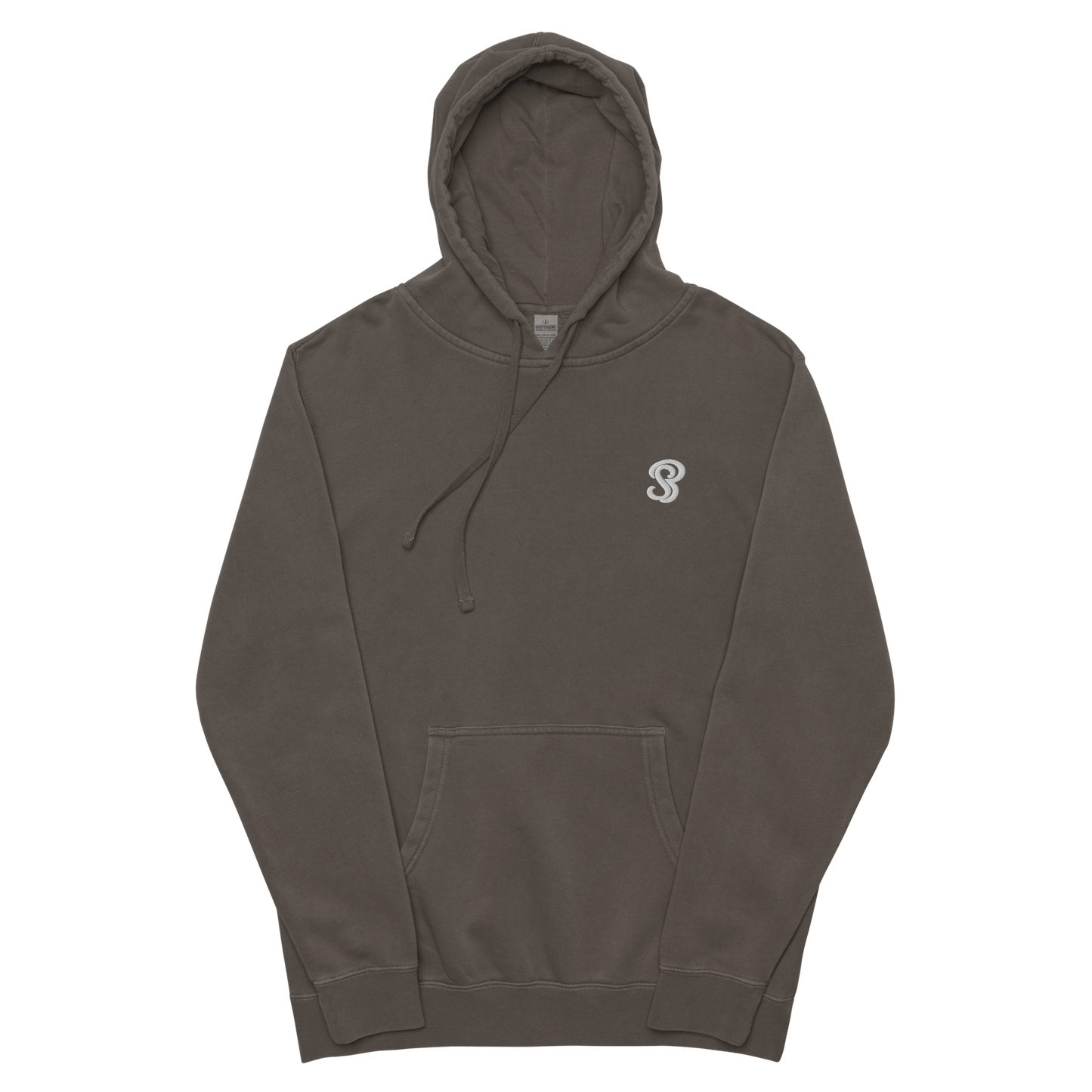 SB© Small Left-Side Logo Unisex pigment-dyed hoodie