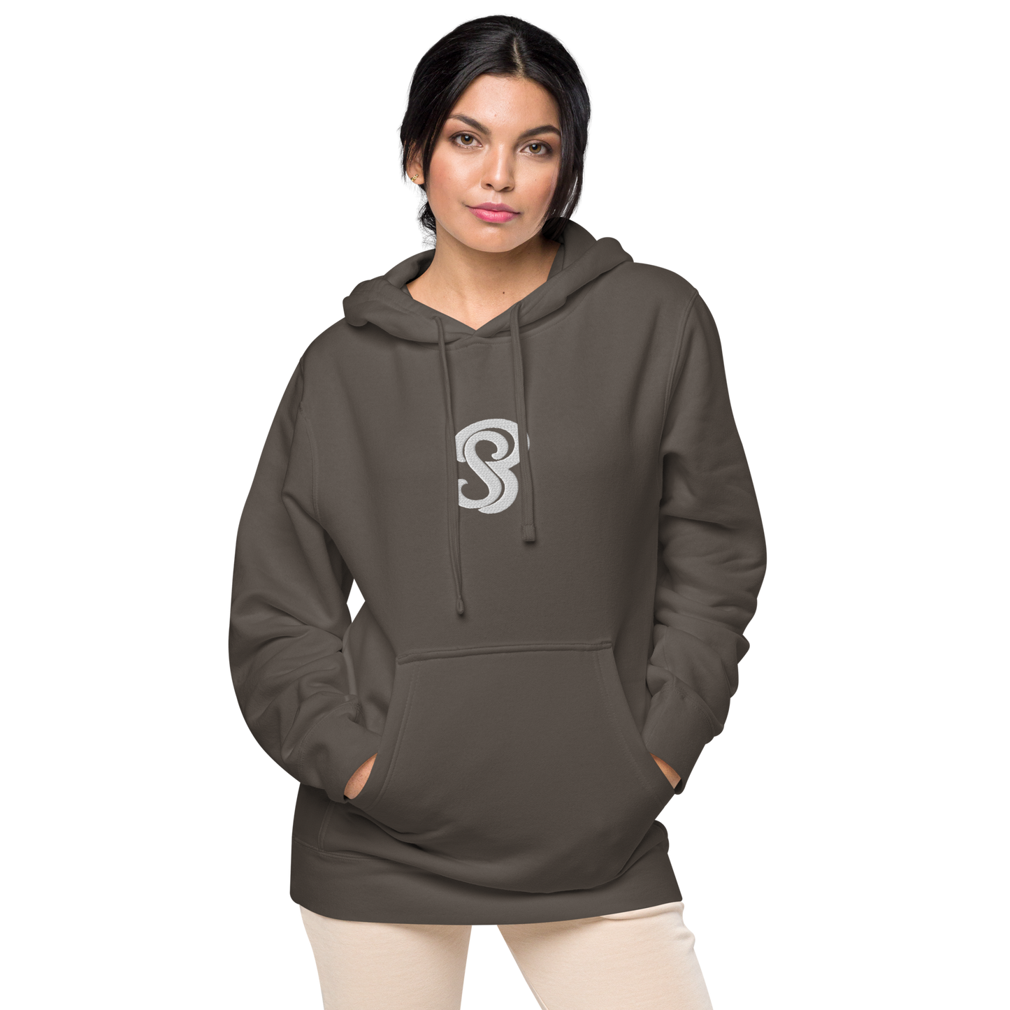 SB© Logo Unisex pigment-dyed hoodie