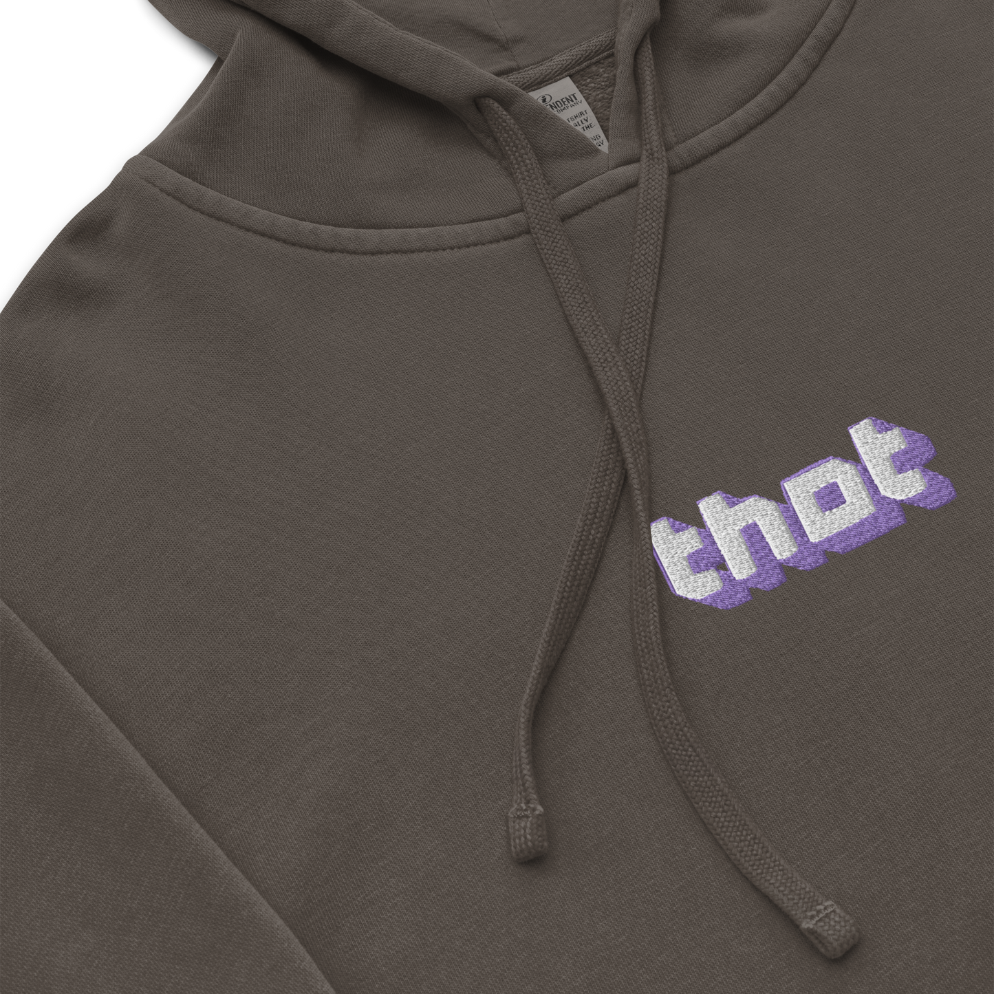 THOT© Unisex pigment-dyed hoodie