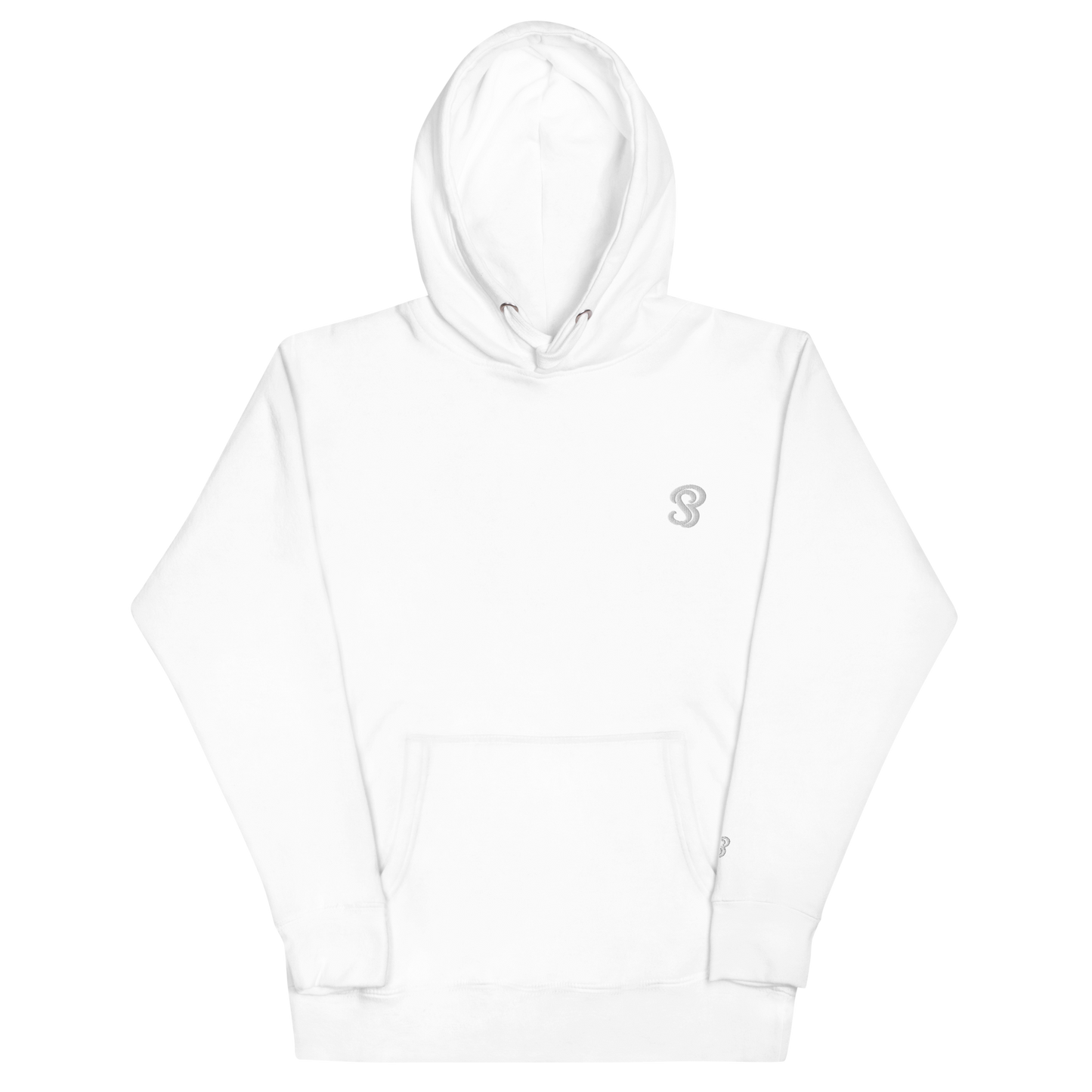 SB White Unisex Hoodie