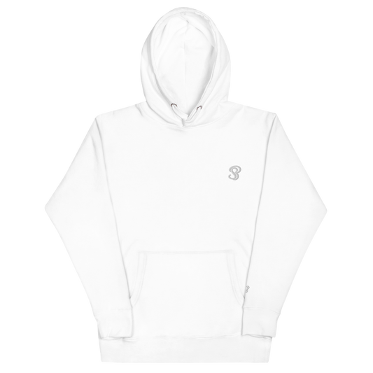 SB White Unisex Hoodie