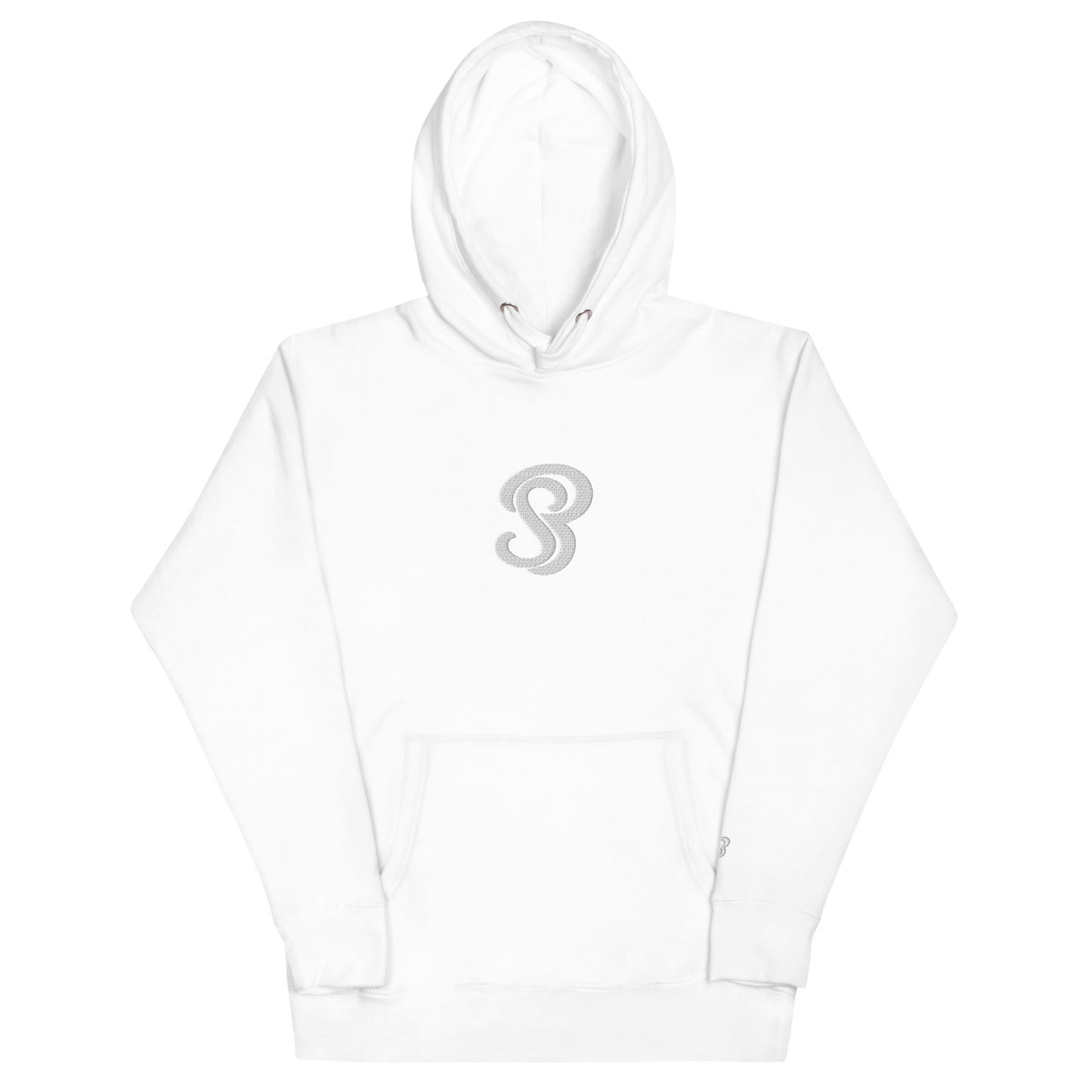 SB White Unisex Hoodie