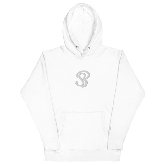 SB White Unisex Hoodie