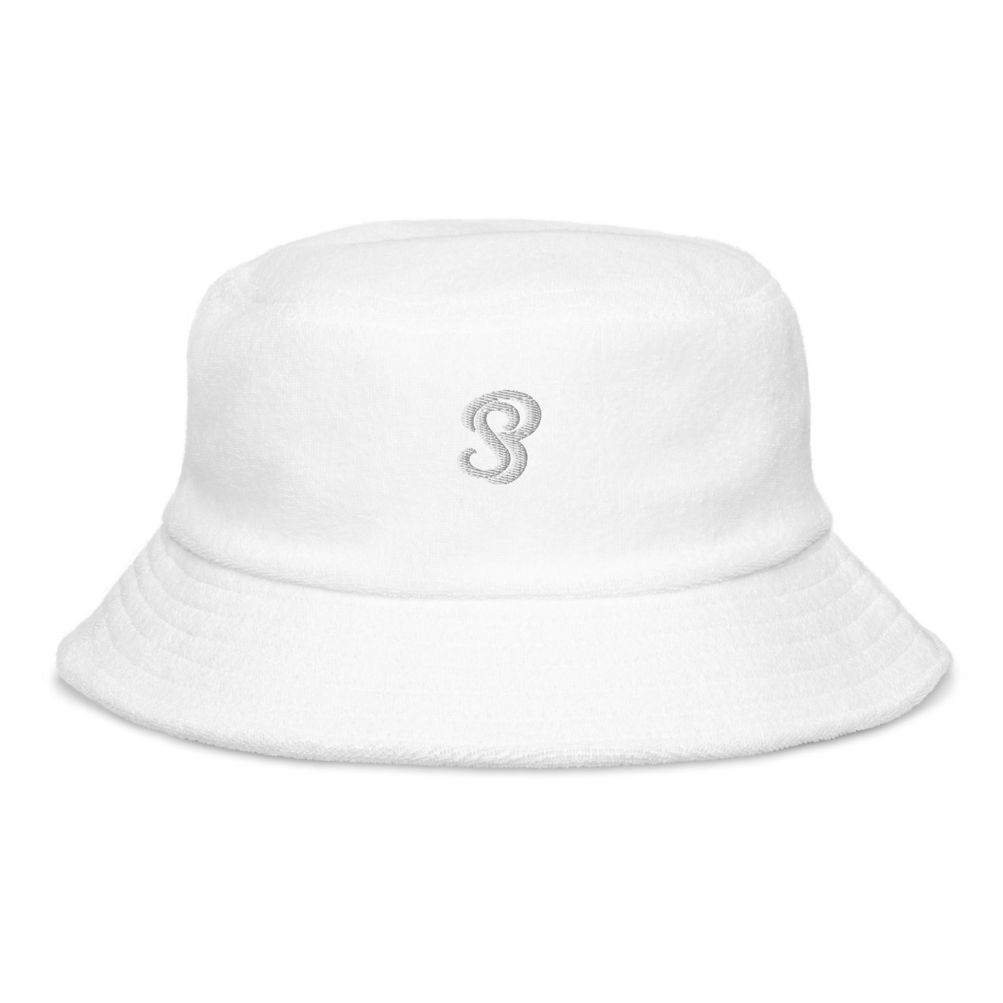 SB Logo Unstructured terry cloth bucket hat