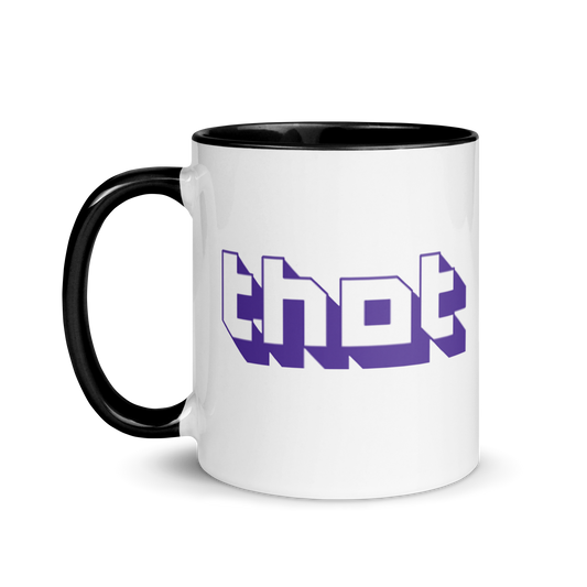 THOT © Mug with Color Inside