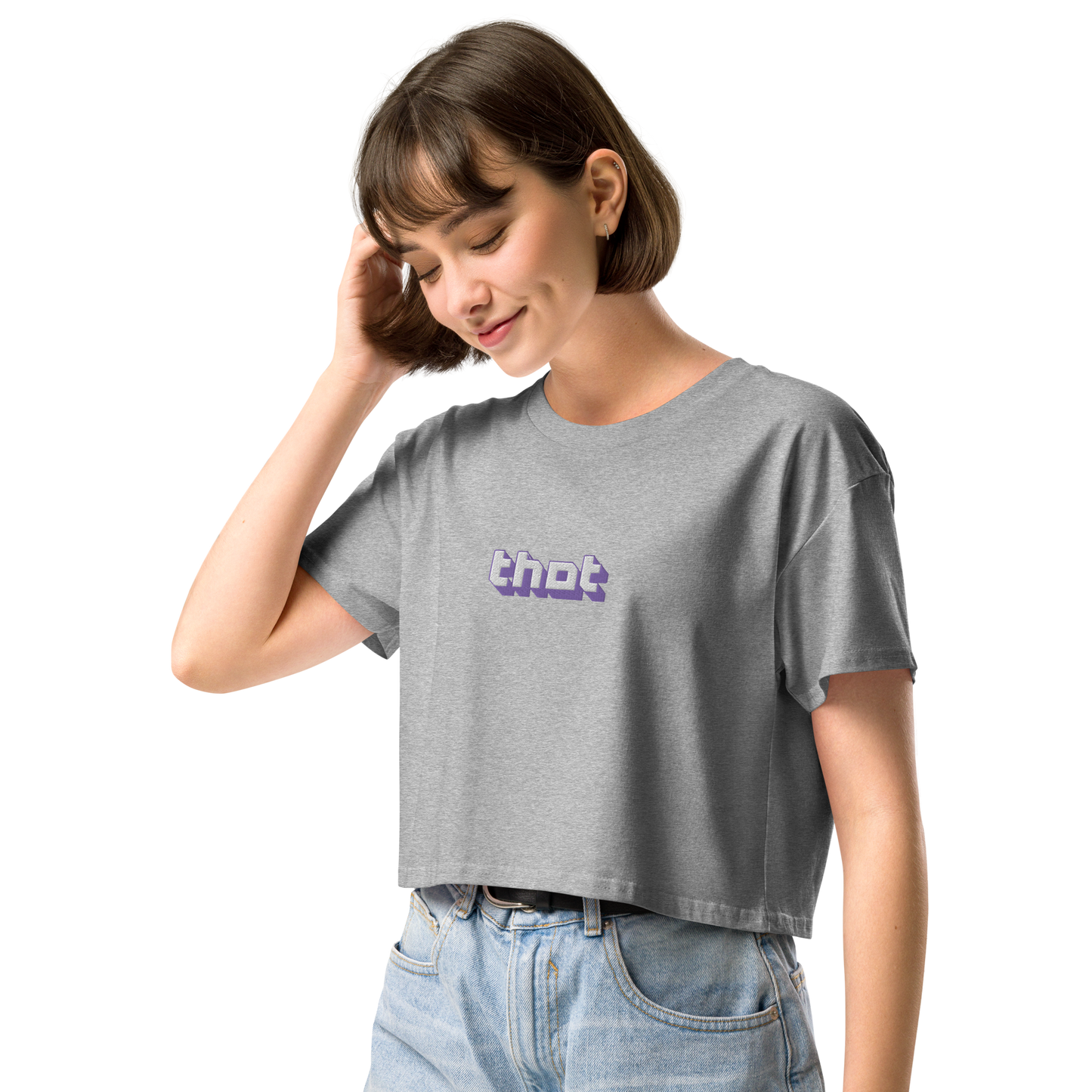 THOT Women’s crop top