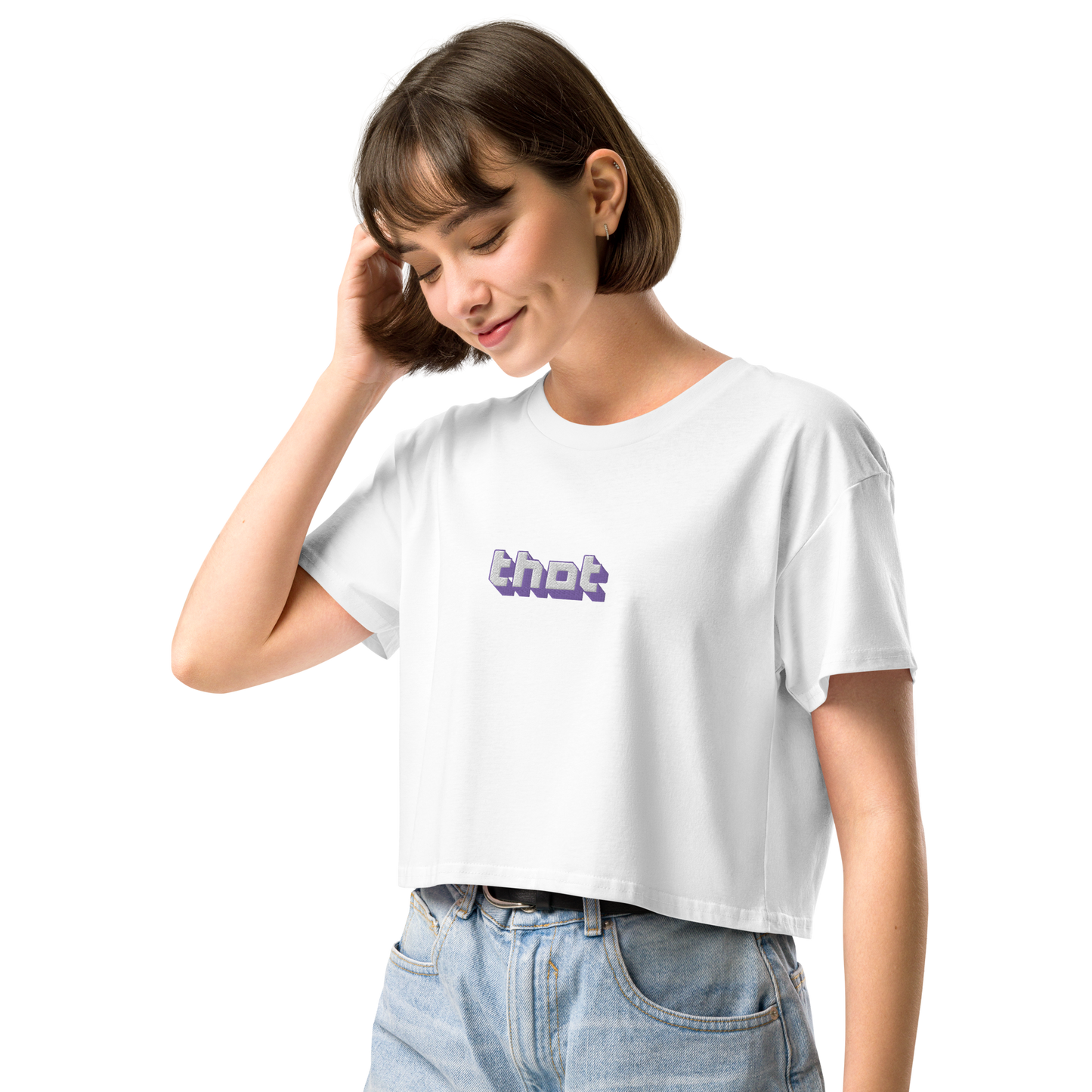 THOT Women’s crop top